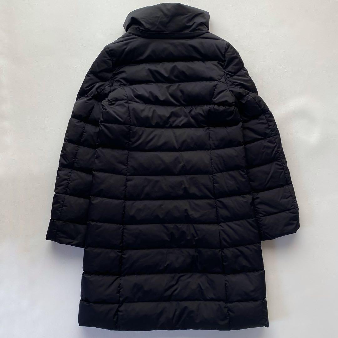 【極美/ダウン】マッキントッシュロンドン スタンドカラーコート 黒 38