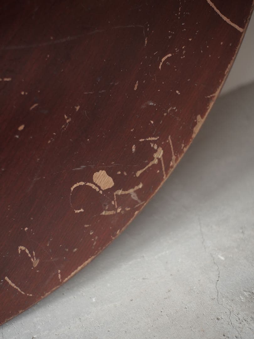 ちゃぶ台　丸ちゃぶ台　台　古家具　古道具　アンティーク　昭和レトロ