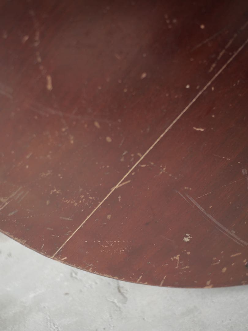 ちゃぶ台　丸ちゃぶ台　台　古家具　古道具　アンティーク　昭和レトロ