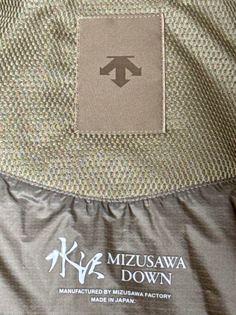 水沢ダウン CAMELIA カメリア ベージュ