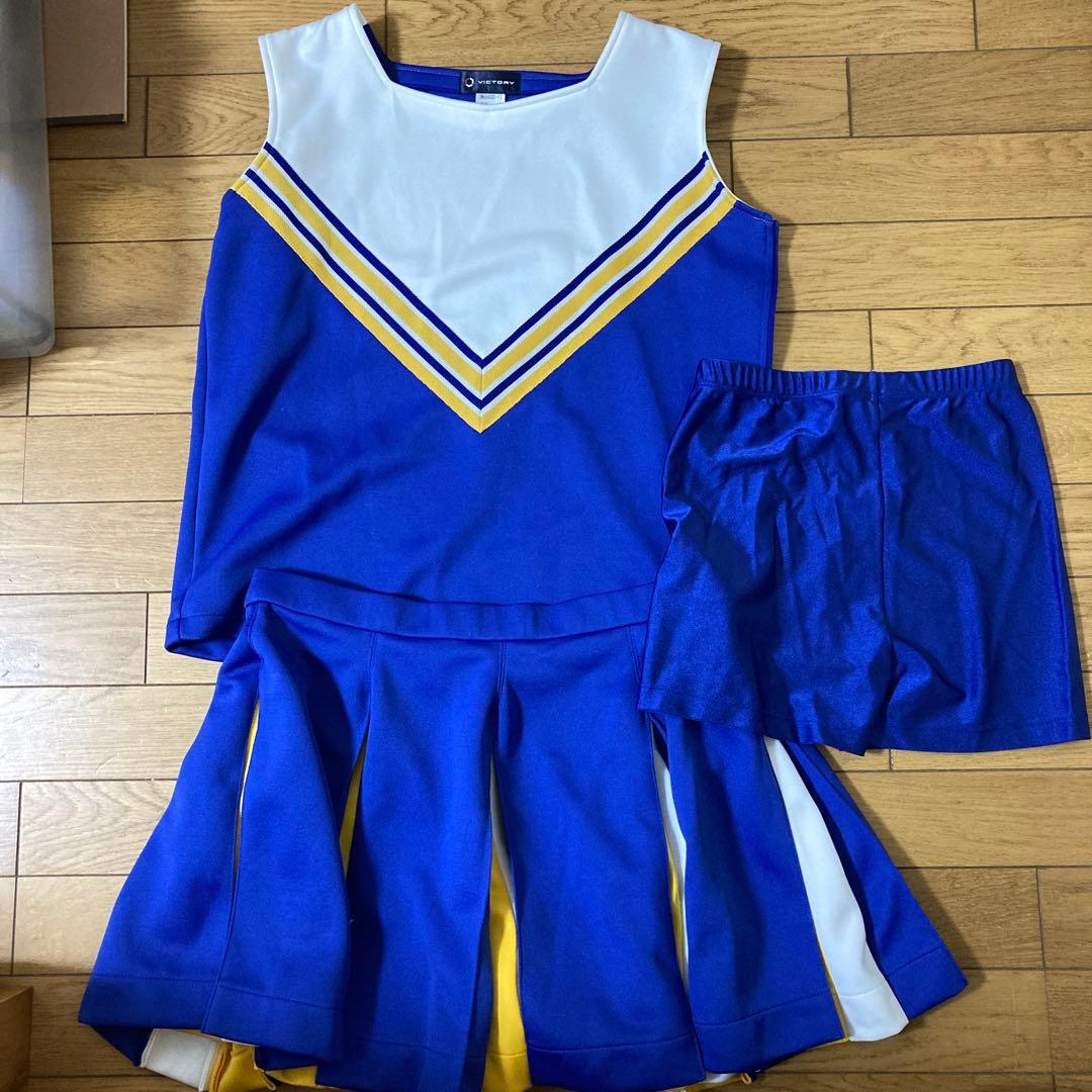 YTCチアリーディングウェア 上着4L スカート5LインナーパンツLL