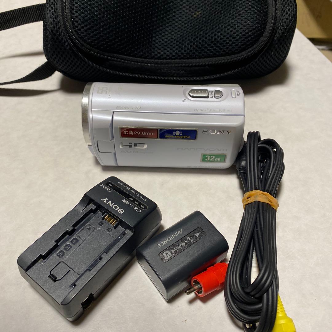 SONY Handycam HDR-CX270V ホワイト