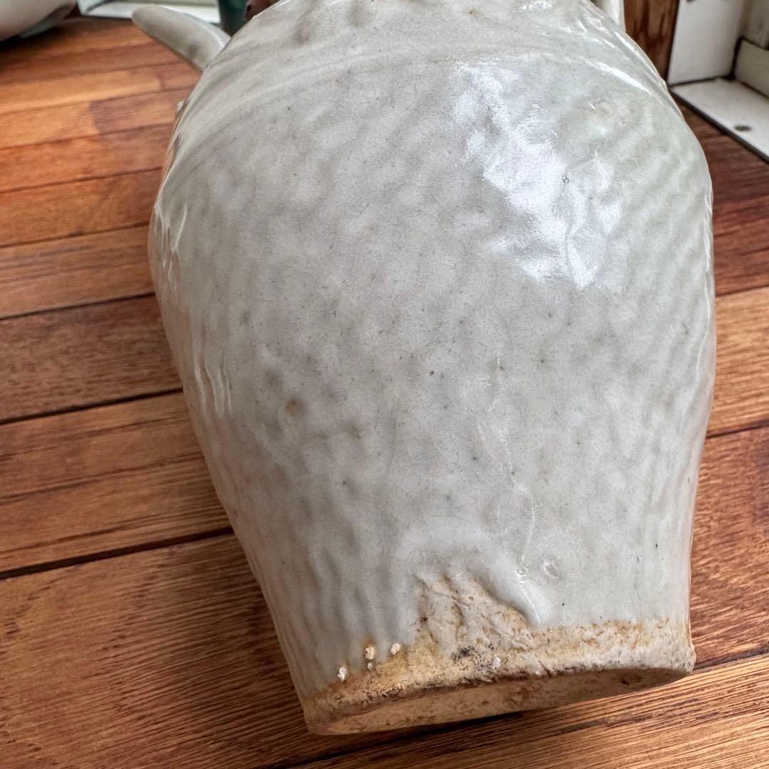南宗 中国 取手 水注 陶器 骨董 古美術