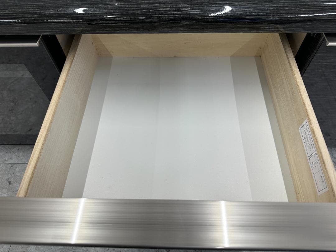 ニトリ　テレビボード　ポスティア150　ブラック