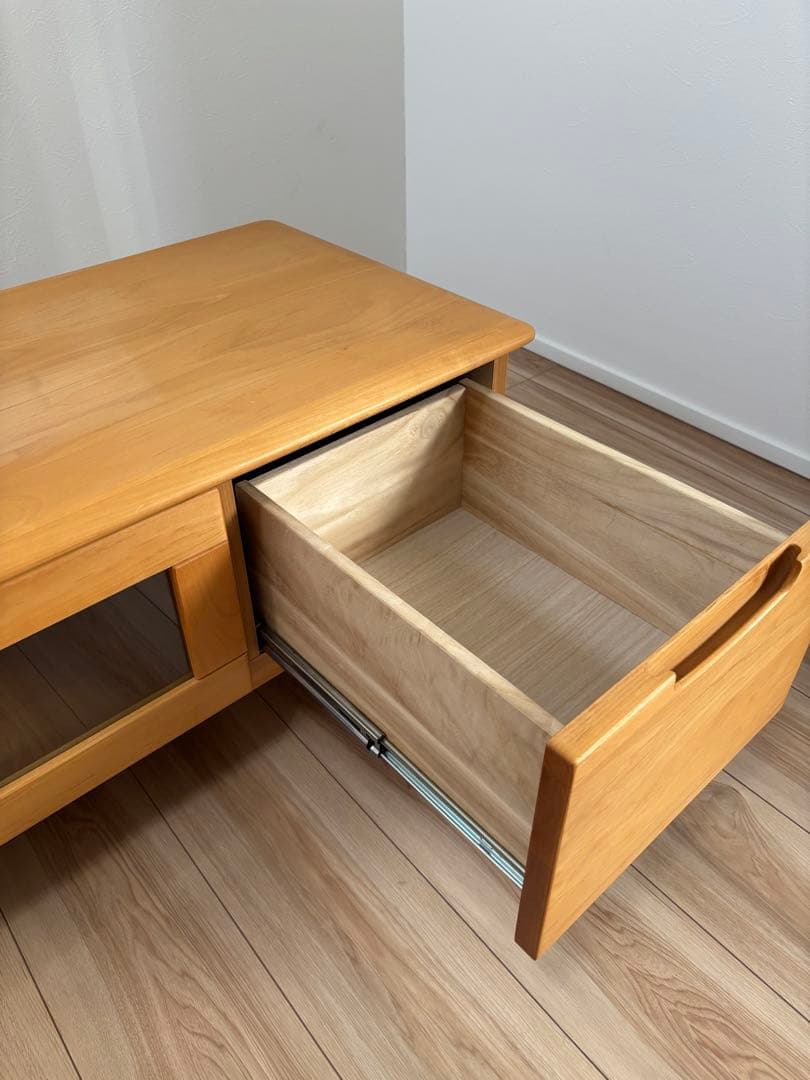 テレビ台　ERIS 120 アルダー材　無垢材　ナチュラル　北欧