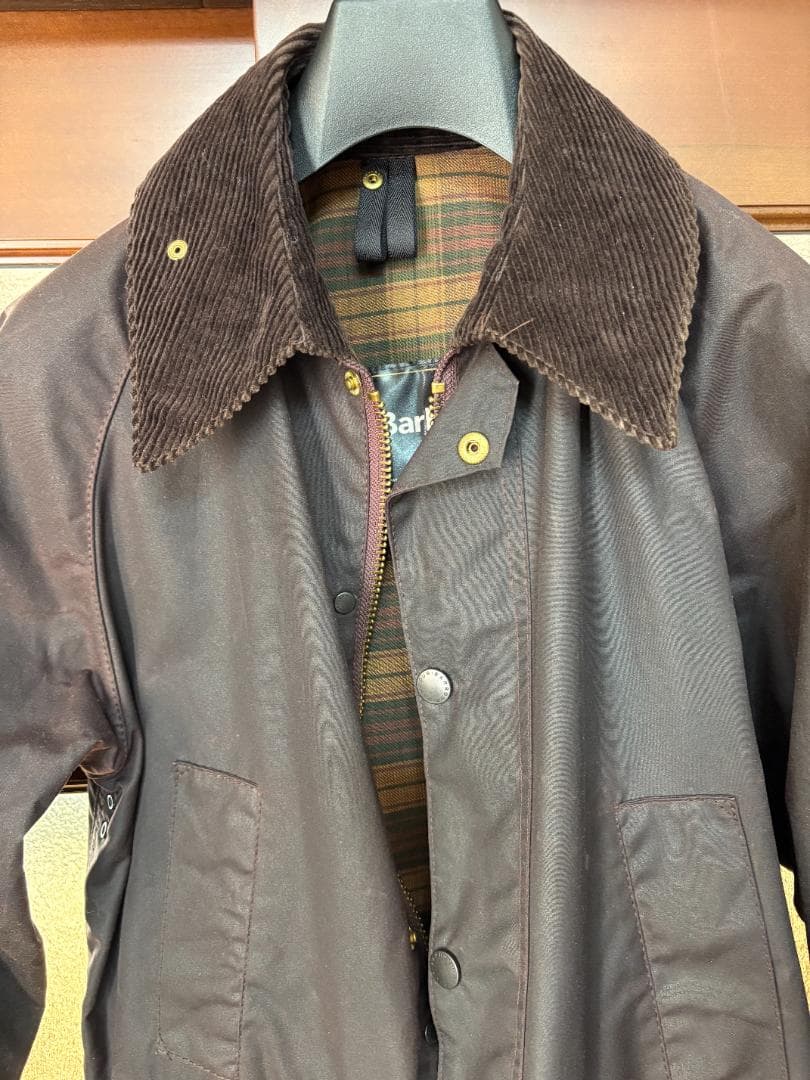 BABOUR BEDALE 34 ダークブラウン