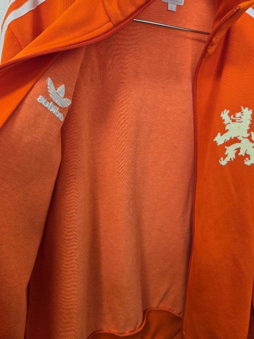 オランダ代表 × adidas トラックジャケット｜復刻モデル｜Lサイズ
