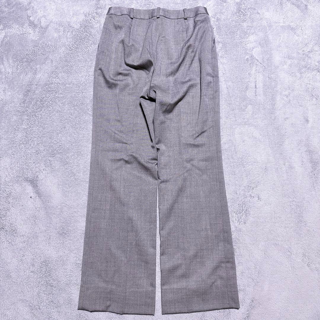 【未使用】ジバンシー パンツスーツ ワイドパンツ ステッチ ウール シルクM