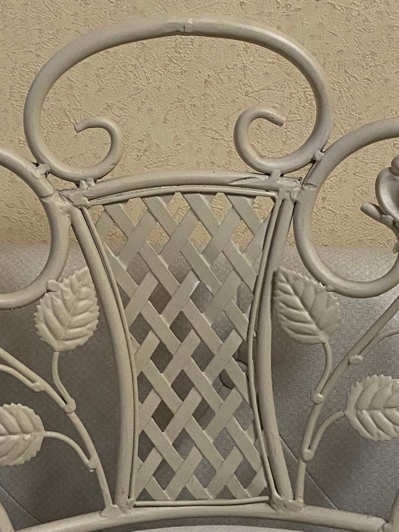 ロココ♦️ローズモチーフ♦️ホワイト シャビー♦️傘立て 長物の収納♦️送料込