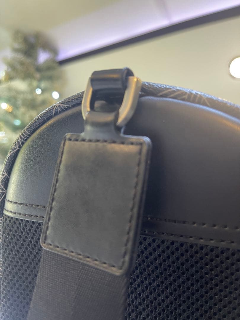 LACOSTE ラコステ メンズ ボディバッグ 黒 モノグラム 未使用　ブラック