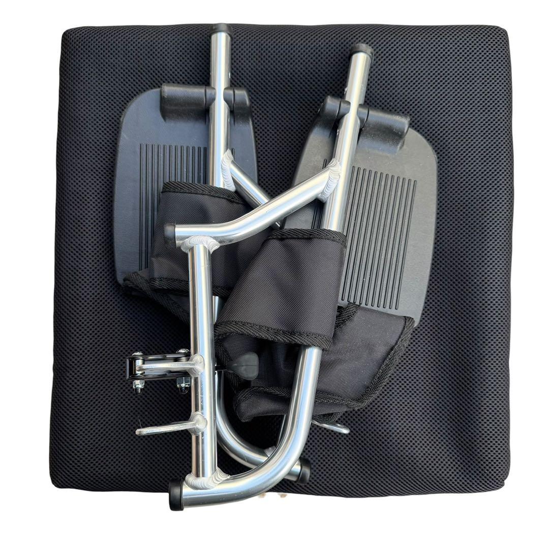 Miki BAL-4 折りたたみ式 介助用車椅子 ブルー