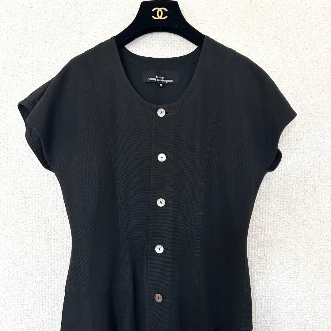 美品✨ トリコ コムデギャルソン ワンピース 黒 AD1989 80s
