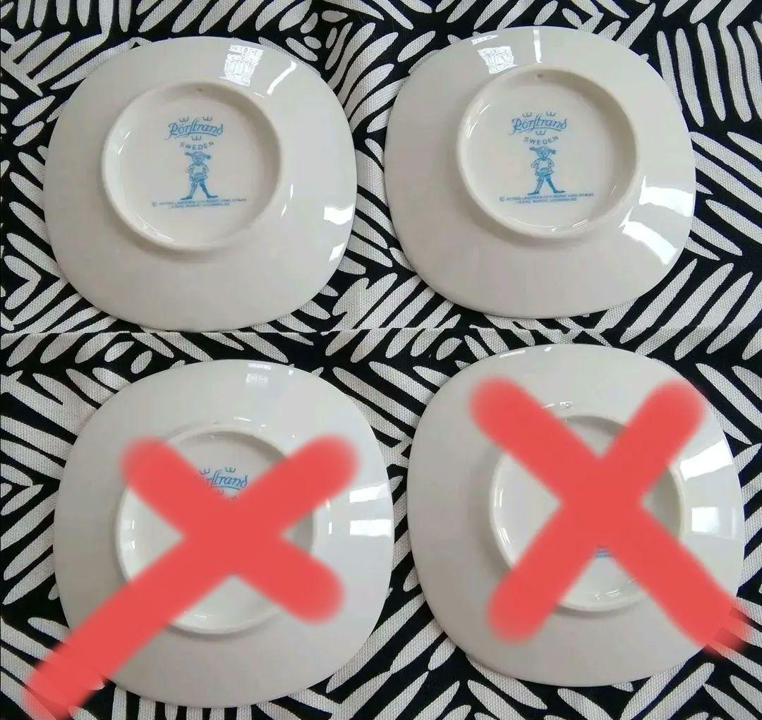 ビンテージ☆ロールストランド 長くつ下のピッピ プレートコレクション ２枚セット