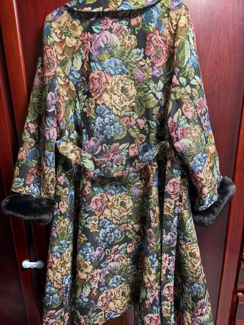 ノエル・ド・メモワール ゴブランファーコート6L　ブラック　クラロリ　くる実