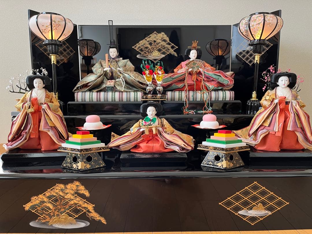 カネイ小川｜高級ひな人形２段フルセット