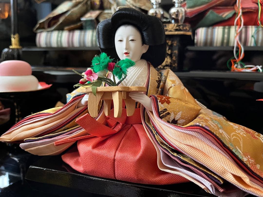 カネイ小川｜高級ひな人形２段フルセット