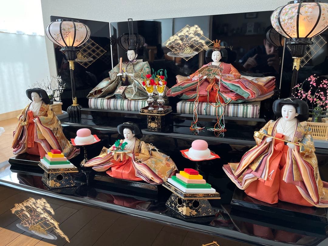 カネイ小川｜高級ひな人形２段フルセット