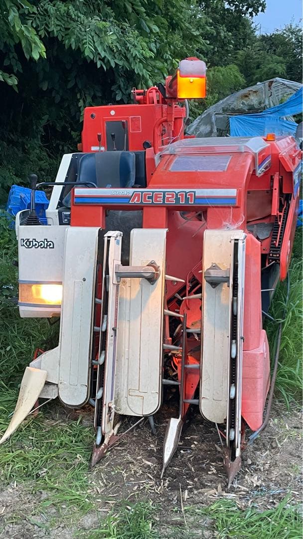 クボタ コンバイン 3条 結束機 引取のみ 値下げ可