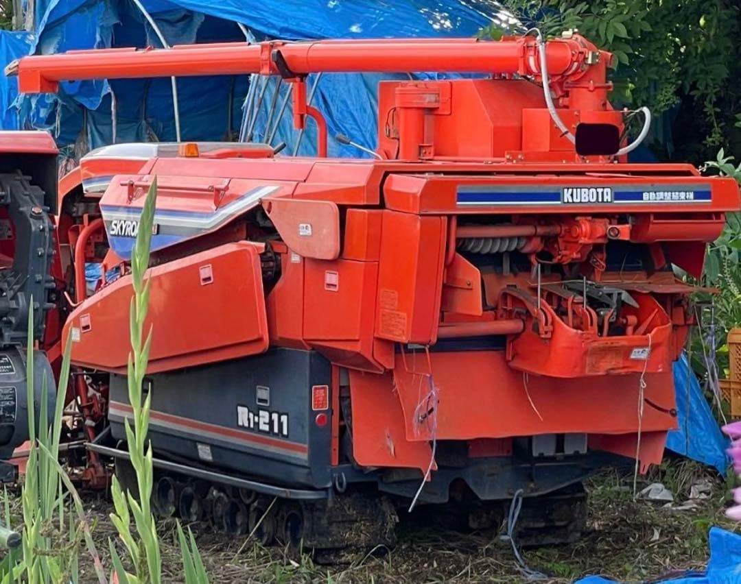 クボタ コンバイン 3条 結束機 引取のみ 値下げ可