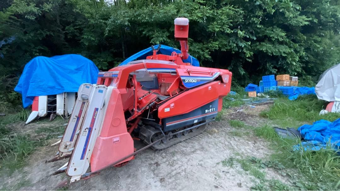 クボタ コンバイン 3条 結束機 引取のみ 値下げ可