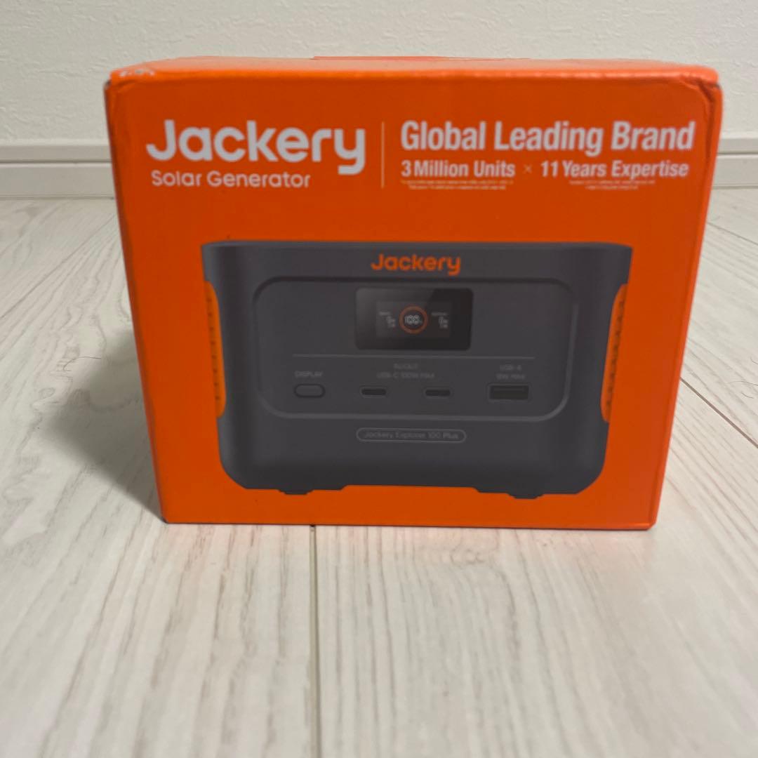 【新品未使用】Jackery Explorer 100 Plus ポータブル電源