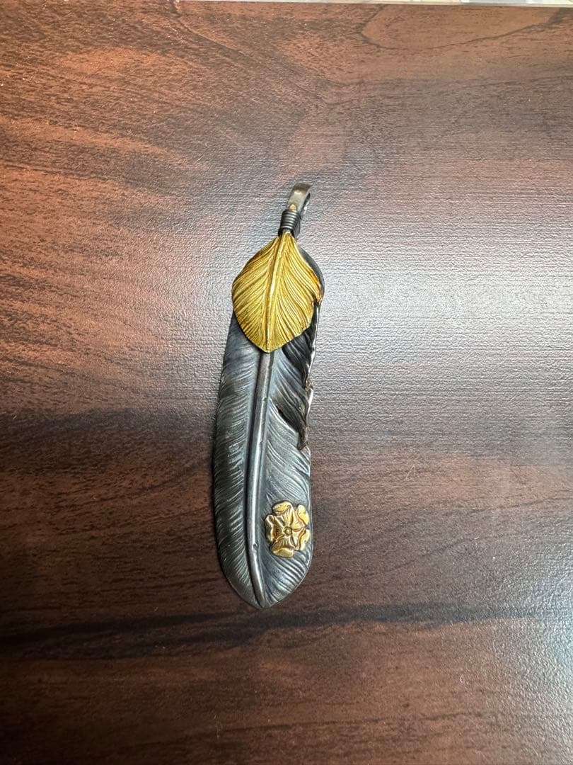 【Supgoro】goro's 上金ローズ付特大フェザー