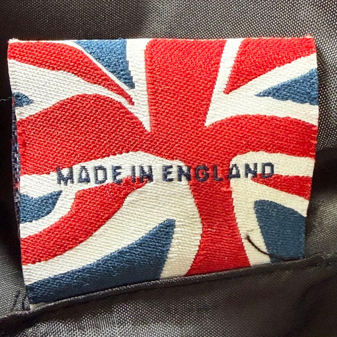 限定版リングスパン　イングランド製　レザージャケット　スタッズ　ヴィンテージ加工