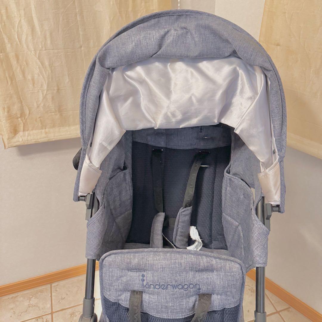 【✨極美✨】日本育児 2人乗りベビーカー キンダーワゴン DUOシティーホップ2