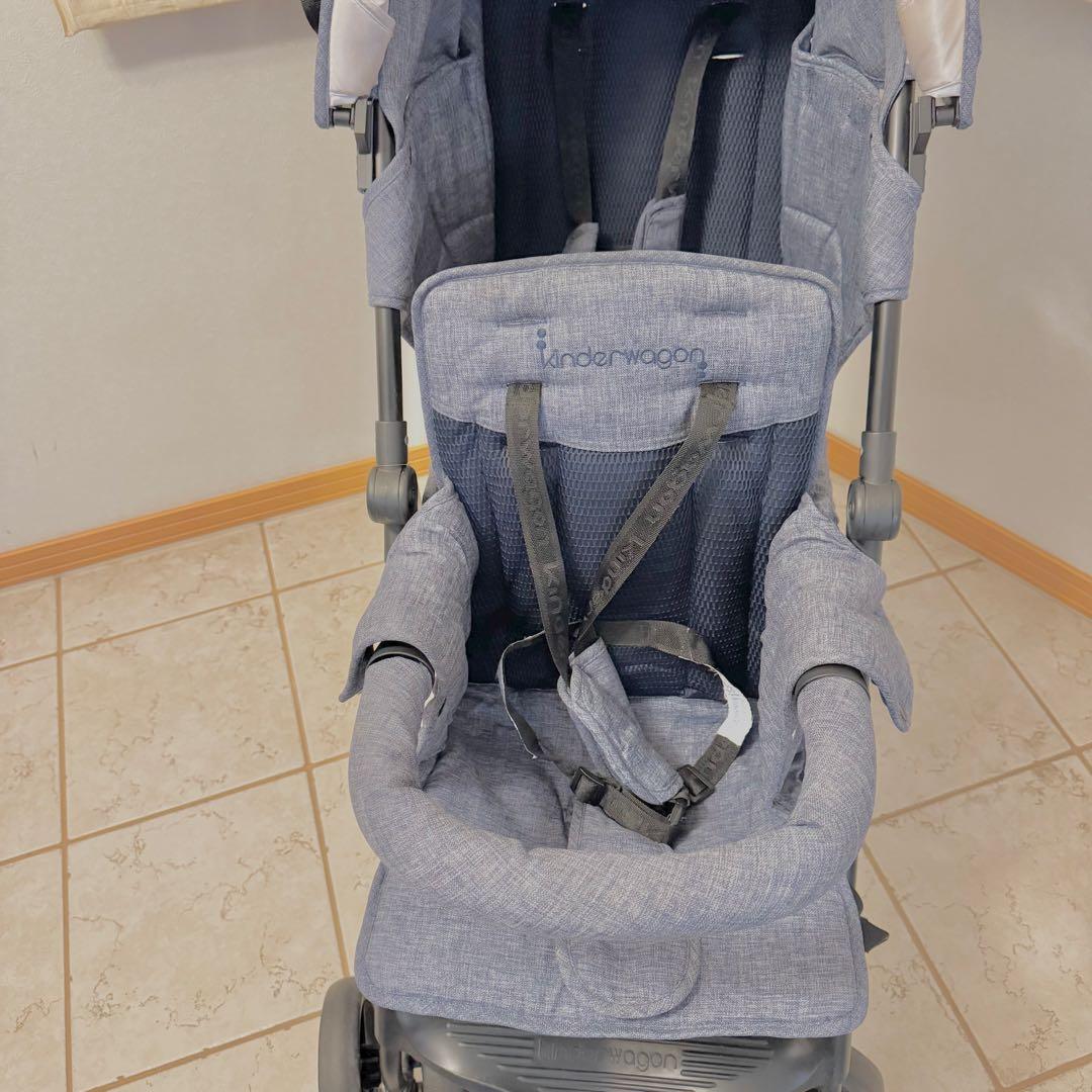 【✨極美✨】日本育児 2人乗りベビーカー キンダーワゴン DUOシティーホップ2