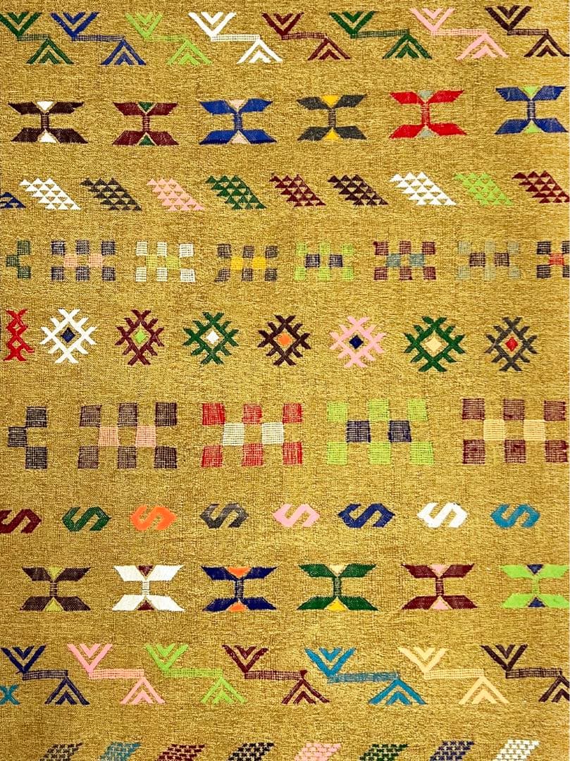 モロッコ直輸入 新品ハンベルラグ BOHOインテリア