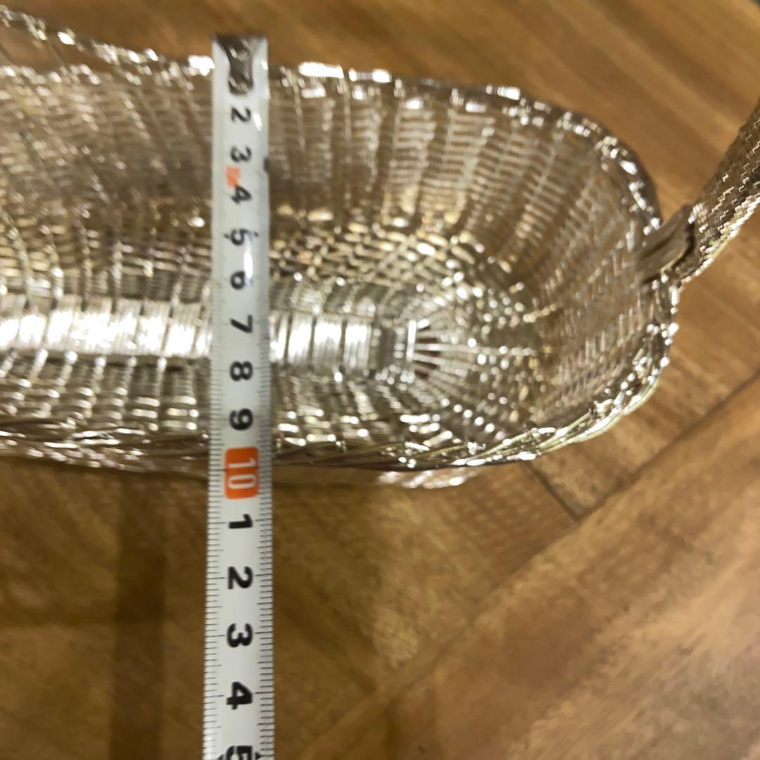 シルバーコーティング高級ワインバスケット