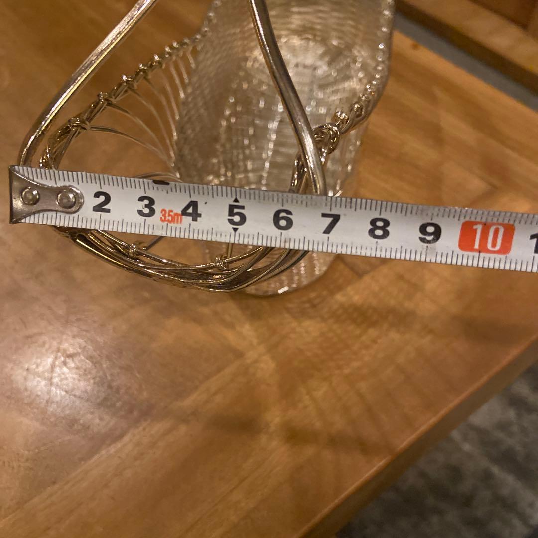 シルバーコーティング高級ワインバスケット