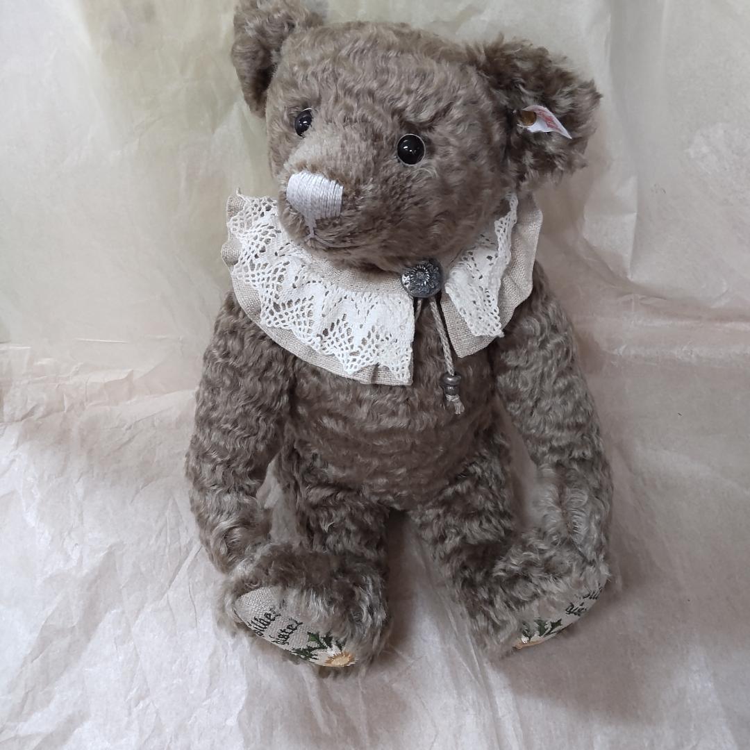 シュタイフ　テディベア　silberdistel　アンティーク風　ビンテージ調