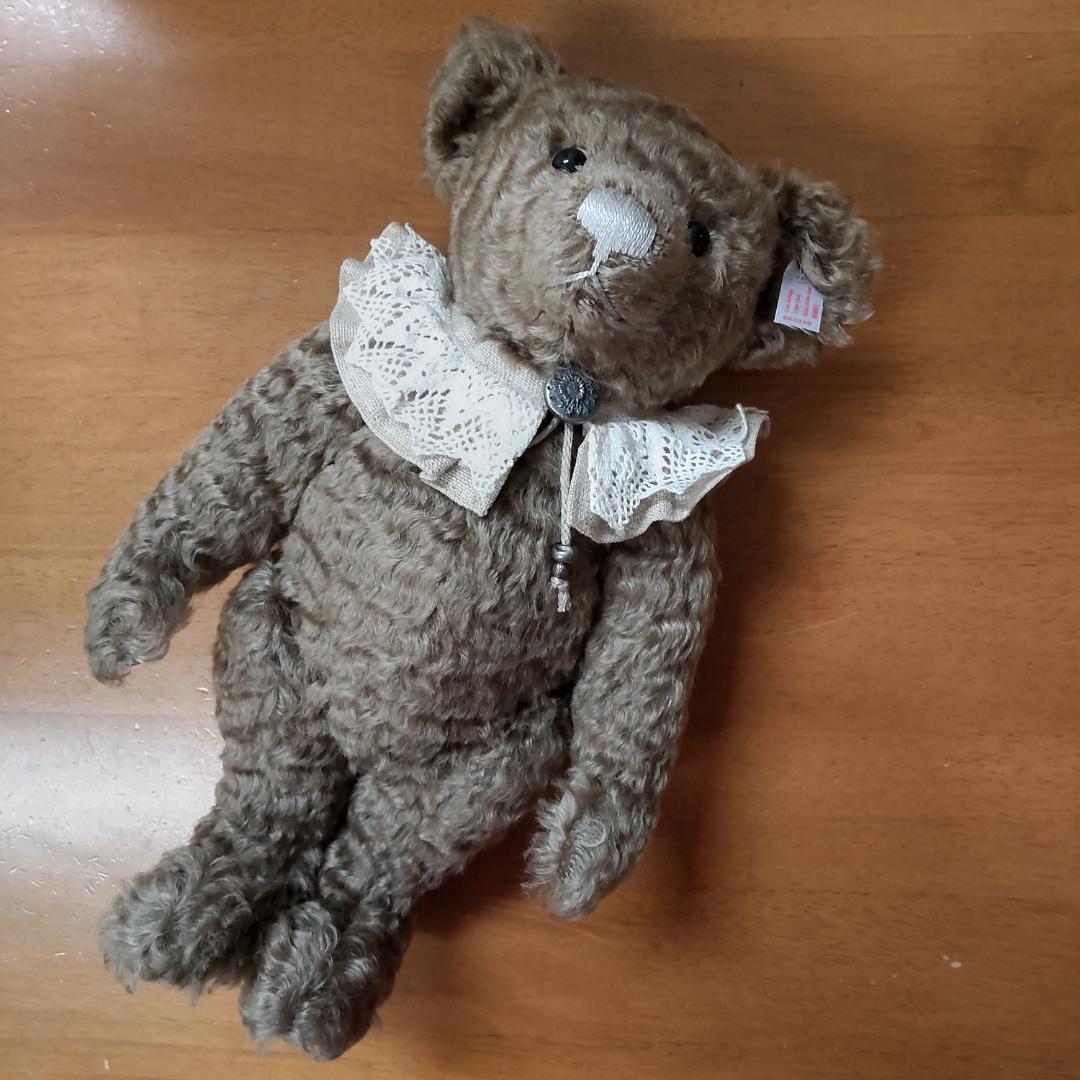 シュタイフ　テディベア　silberdistel　アンティーク風　ビンテージ調