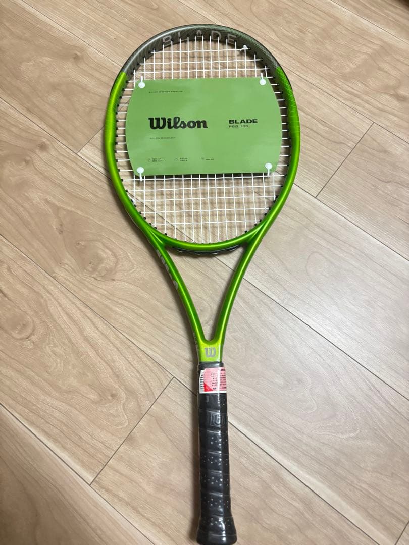 ウィルソン BLADE FEEL 103 【張り上げ済】硬式テニスラケット　新品