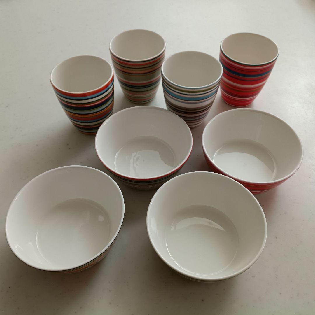 イッタラ オリゴ ボウル＆マグカップ 250ml 4色セット（廃盤カラー含む）