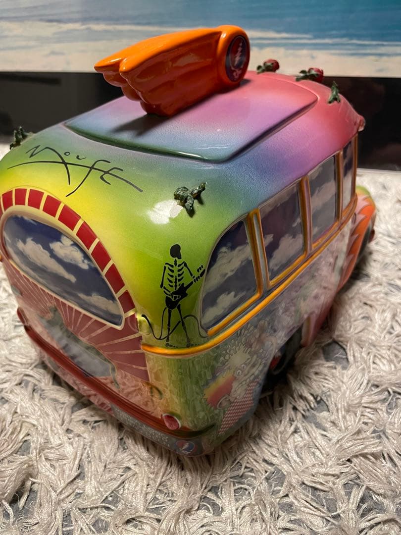 Mです。Grateful Dead グレイトフルデッド クッキージャーバス