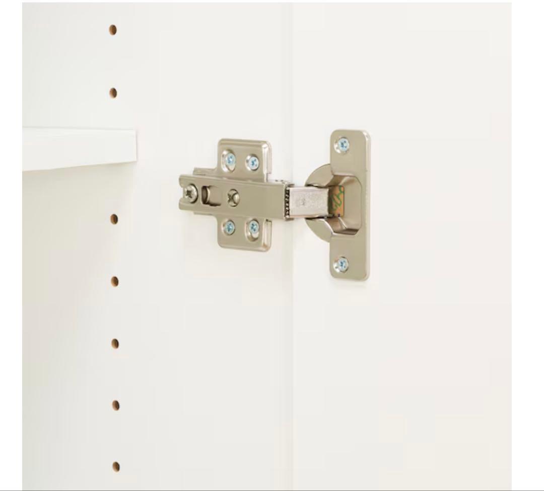 ホワイトキッチンキャビネット