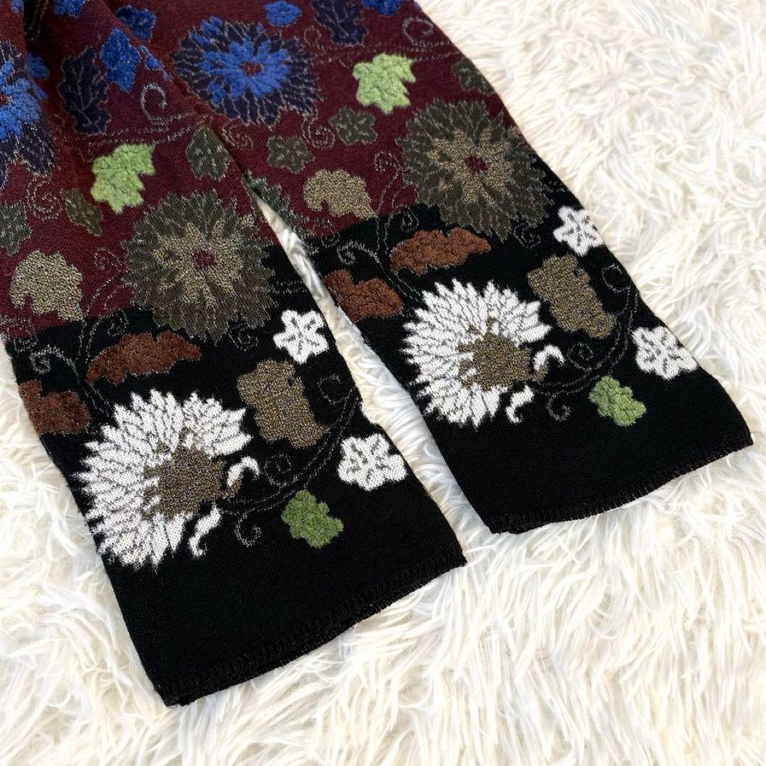 KENZO ケンゾー ニット セーター 花柄 刺繍 ベネカ期 イタリア製
