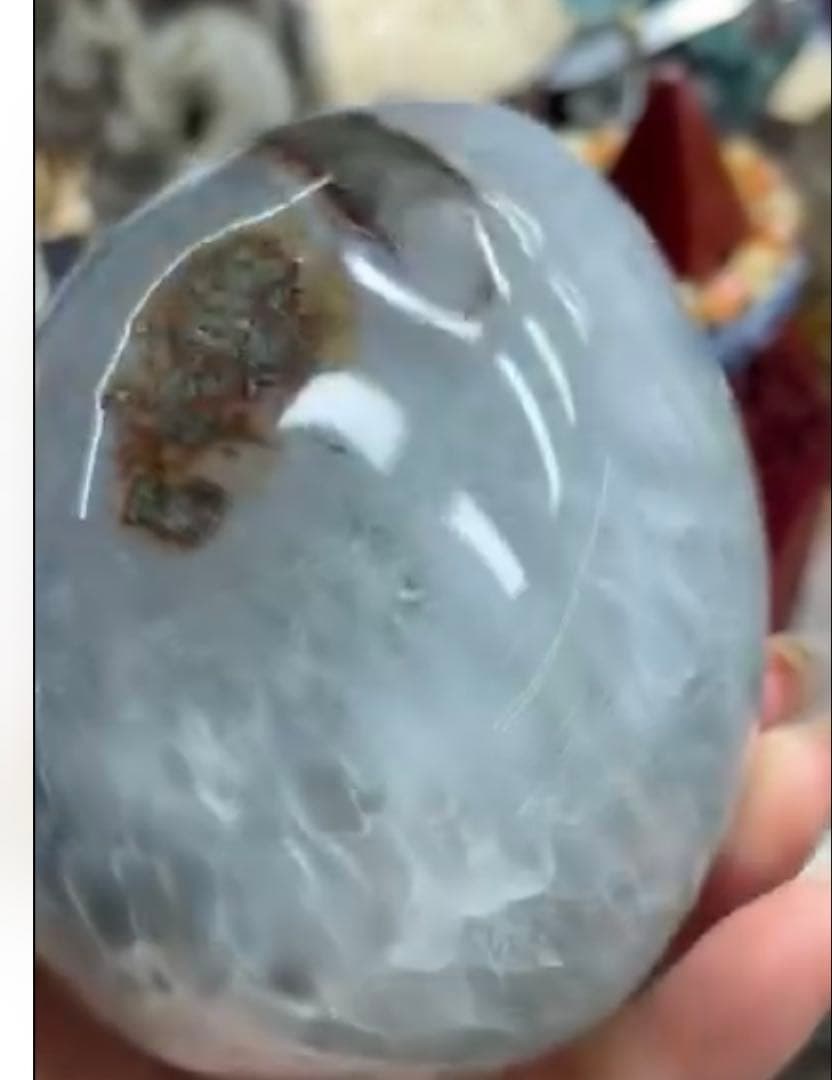 グリーン　アメジスト　タマゴ