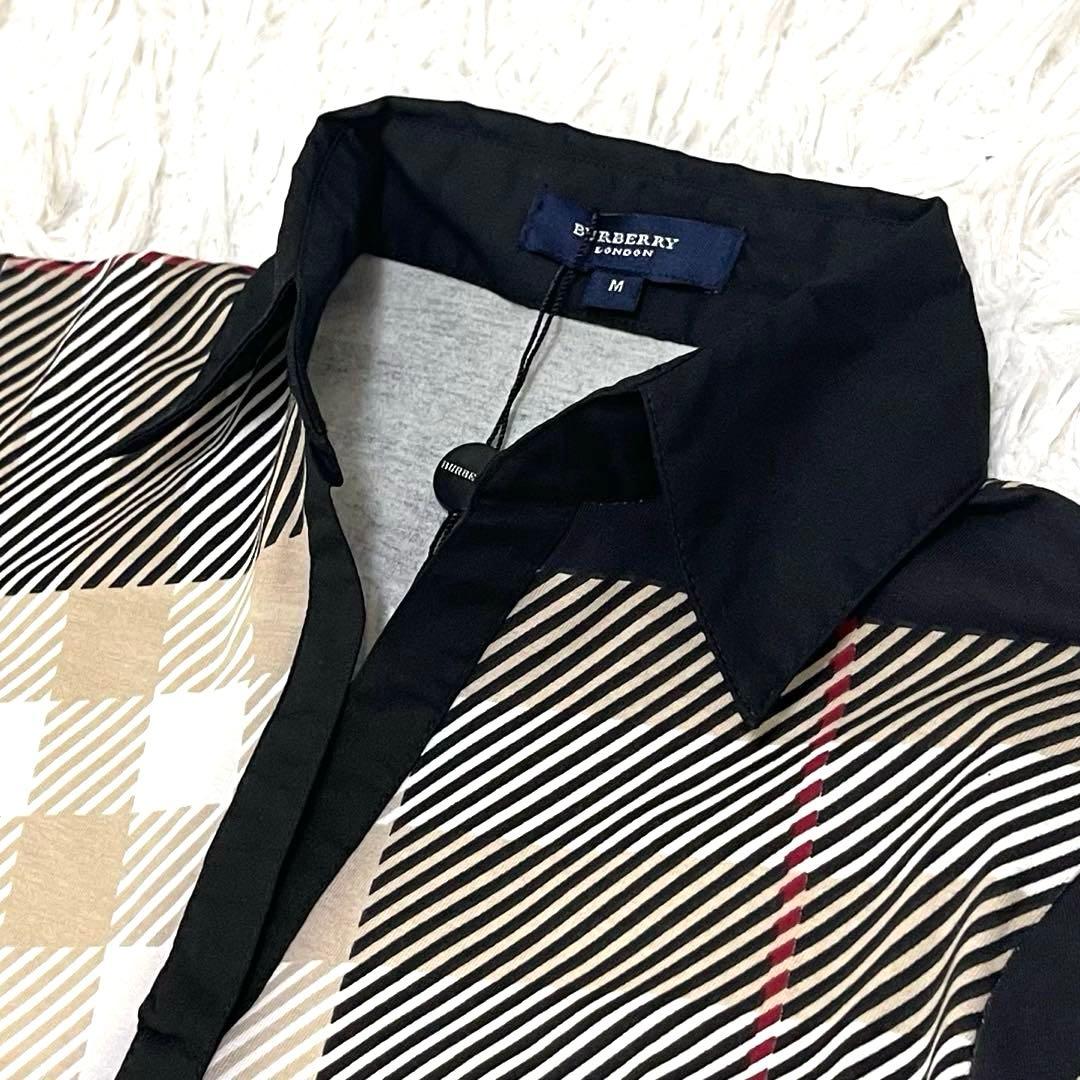 タグ付き✨新品 BURBERRY バーバリー チェック シャツ コットン 半袖