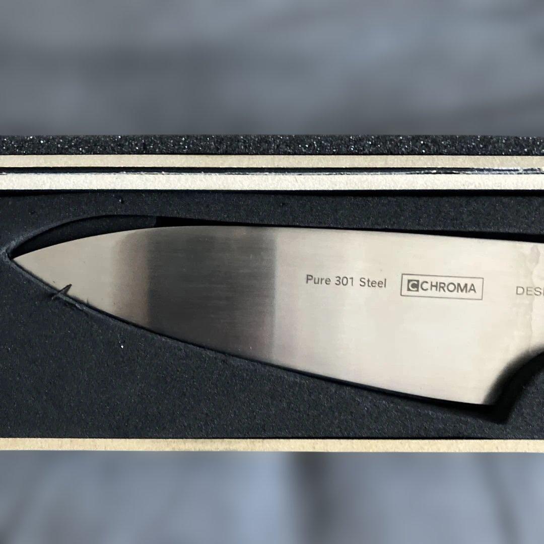Chroma cutlery 牛刀、三徳、文化、パーリングナイフセット