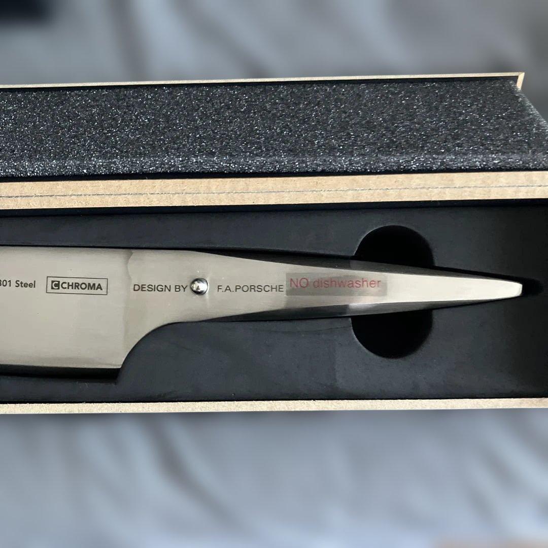 Chroma cutlery 牛刀、三徳、文化、パーリングナイフセット