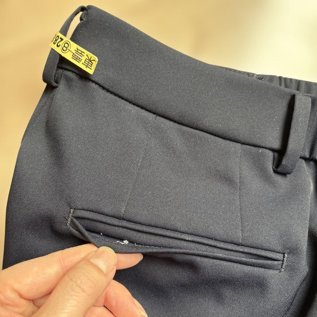 PLST ノーカラー　スーツ　コンフォートリュクス　カラーレスジャケット　パンツ