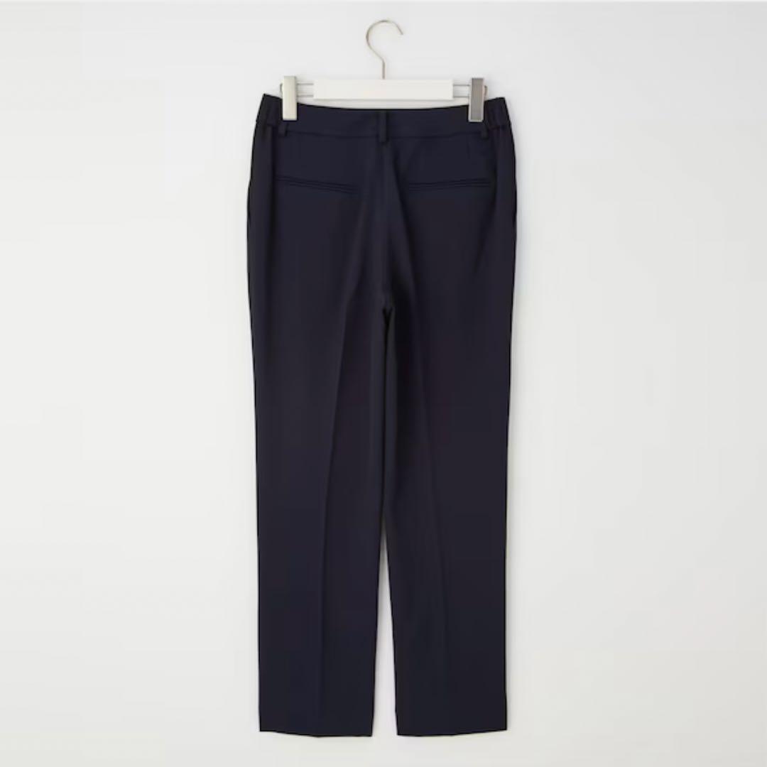 PLST ノーカラー　スーツ　コンフォートリュクス　カラーレスジャケット　パンツ