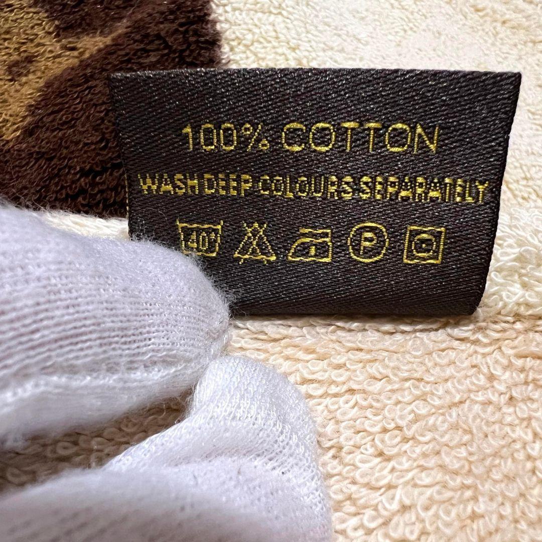 ピカチュウ モノグラム ビーチタオル バスタオル タオル ブラウン