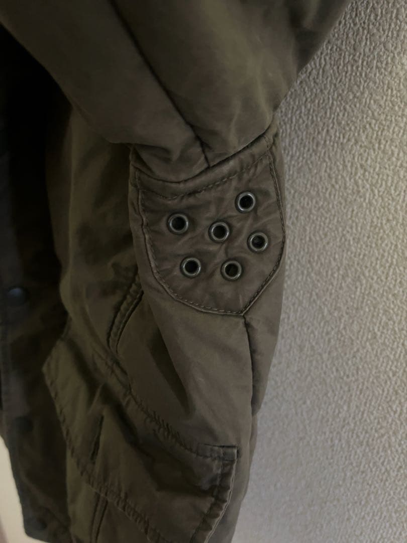DIESEL Military N2-B ファーダウンジャケット y2k