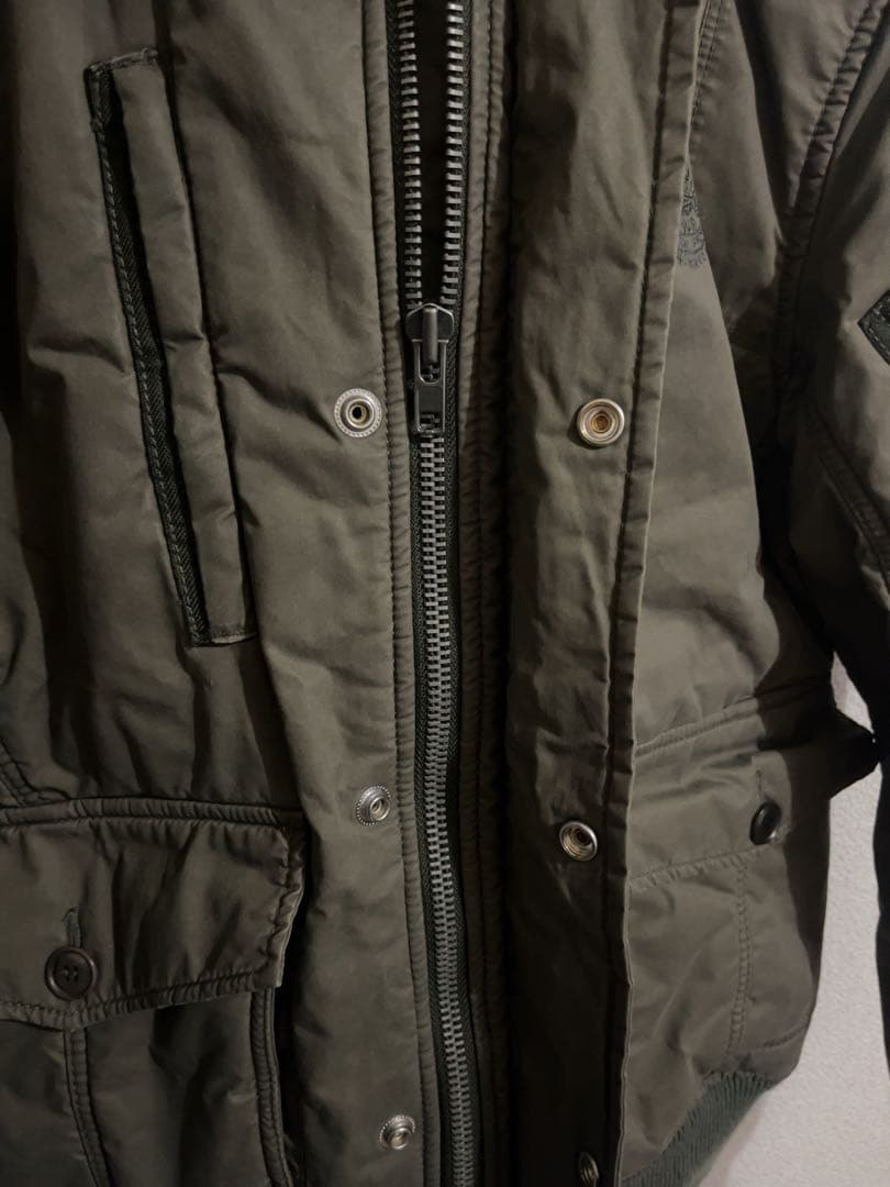 DIESEL Military N2-B ファーダウンジャケット y2k