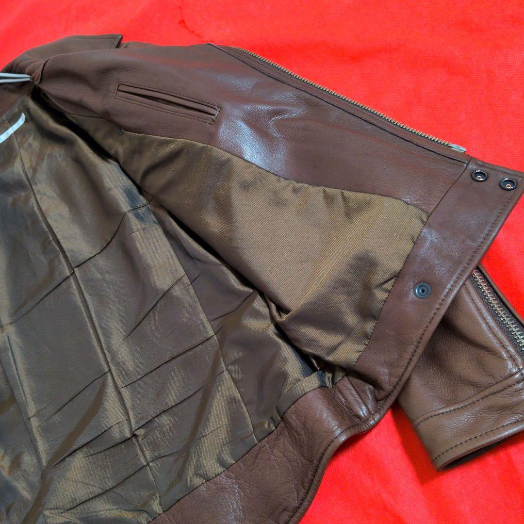 【希少✦42サイズ】REDMOON／レッドムーン ダブルライダースジャケット