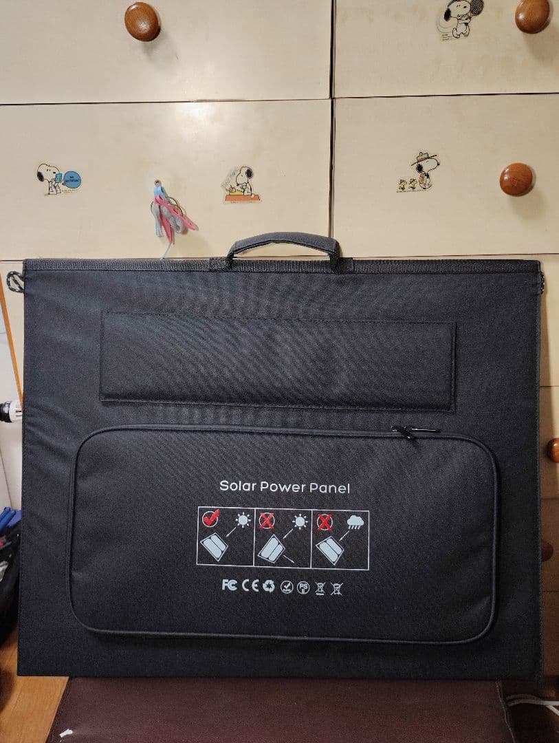 Allpowers 100w 折り畳みソーラーパネル AP-SP-027 車中泊